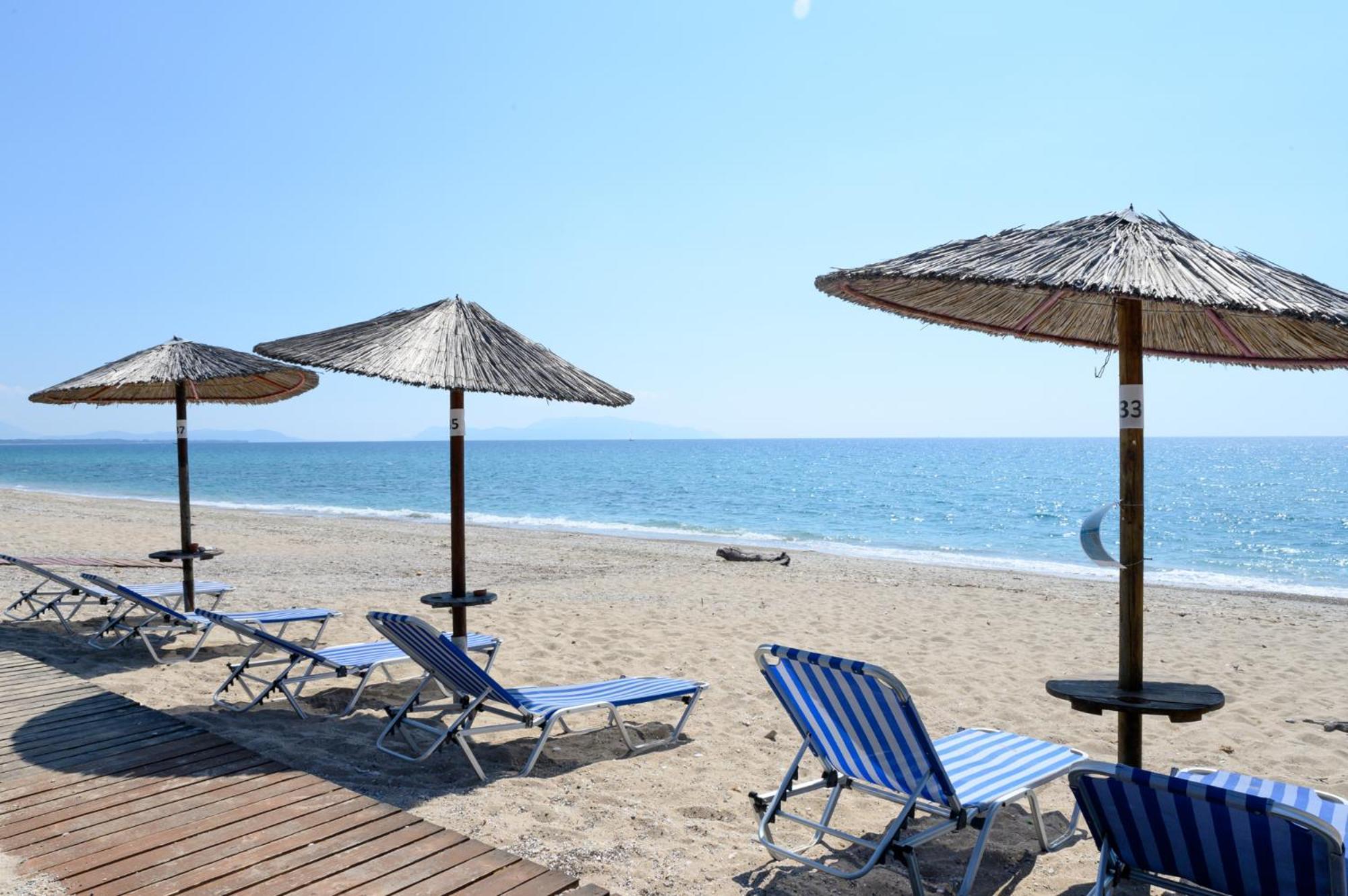 Poseidon Beach Hotel カストロシキア エクステリア 写真